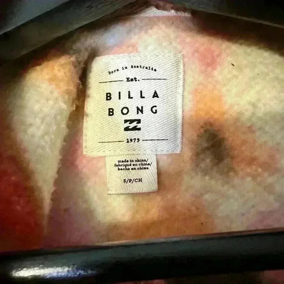 Billabong Time Off Half Zip Fleece Pullover - Small - Picture 5 of 5